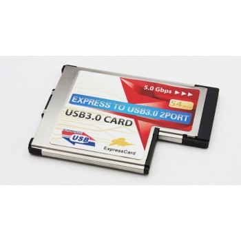 Express Card to 2 USB3.0 / 54mm For Laptop