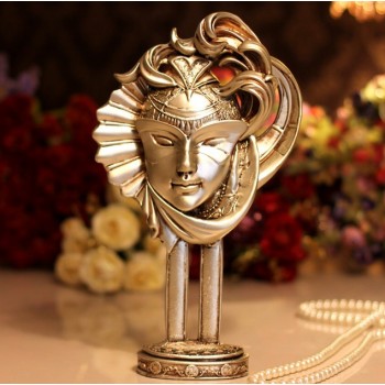 Exquisite human face decorations