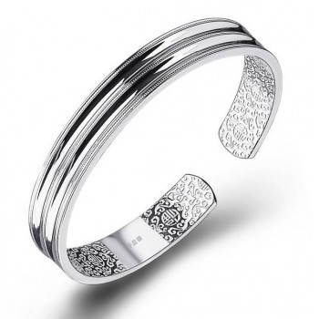 Exquisite perfect valentine's day silver bracelet