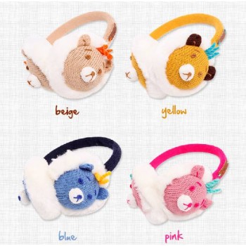 Fashion new cute teddy bear children earmuffs baby warm earmuffs