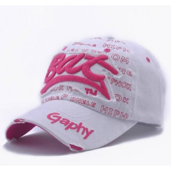Female summer letters Baseball cap hat 