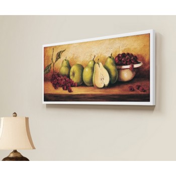 Fruits rectangular oil painting