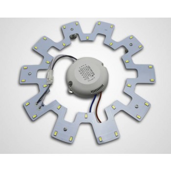 Gear-shaped 12W-20W 5730 SMD LED lights panel