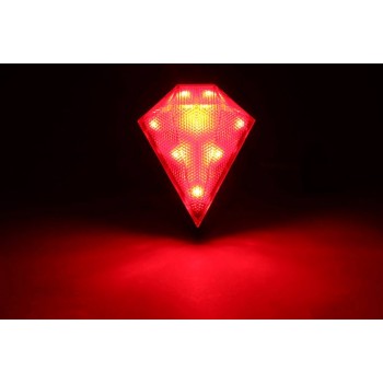 Gem rechargeable laser line Bicycle taillights