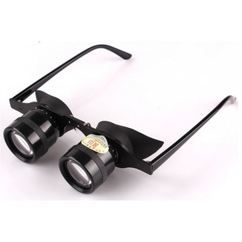 glasses-style 10X fishing binoculars