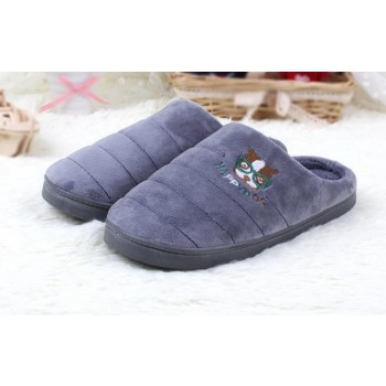 Happy Dog Plush slippers