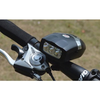 Headlights + electric horn for Bicycle