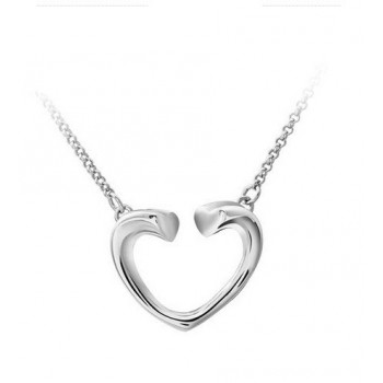Heart love Sterling Silver necklace
