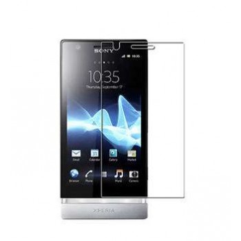 High transparent screen protective film for Sony lt22i