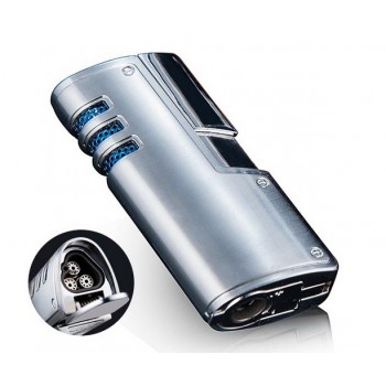 Hollow design cigar windproof lighter