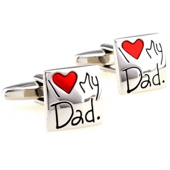 I Love My Dad cufflinks