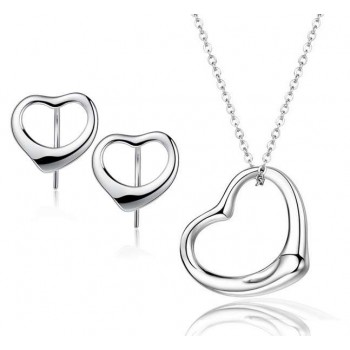 I love you sterling silver jewelry sets