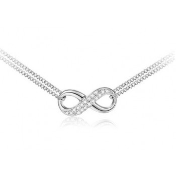 Infinite Love Pendant in Sterling Silver