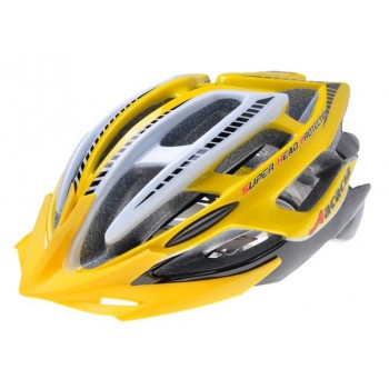 Integrally formed lightweight riding helmet