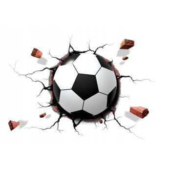 Intelligent light-control sticker football Night Light