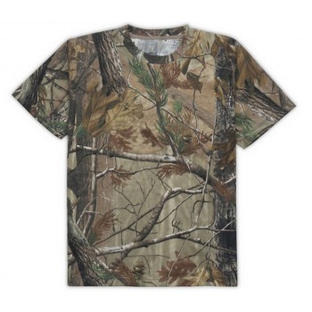 Jungle camouflage cotton short-sleeved T-shirt