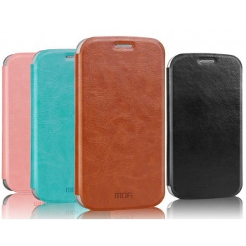 Leather flip cover protective cover for ZTE Q301C / AXON A2015
