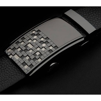 Leisure 2014 fashion Automatic buckle value men's leather belt
