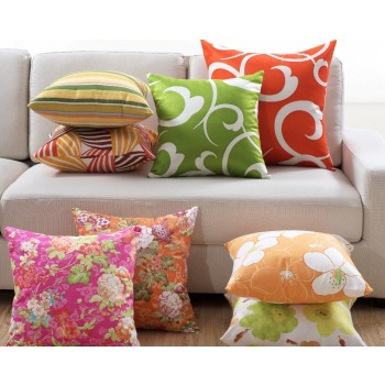 Lovely light color flannel pillow