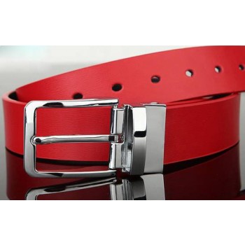 Lucky cow leather belt & buckle men's belt 
