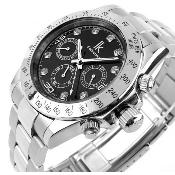 Men's all-steel six-pin calendar automatic mechanical watch