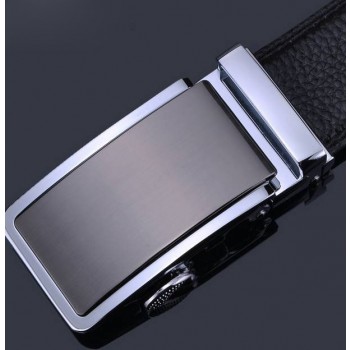 Men's automatic first layer of pure authentic leather men's belts