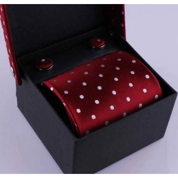 Men's business tie silk tie marriage tie red
