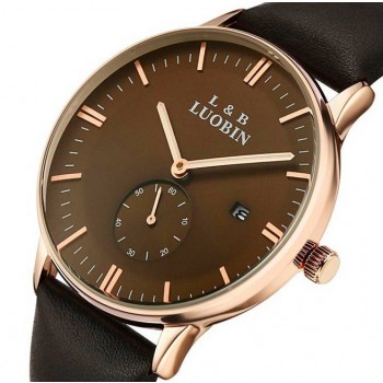 Men's business waterproof quartz watch