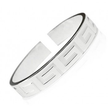 Men's classic rubik's cube sterling silver bracelet