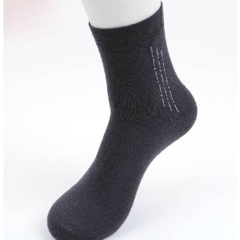 Men's four seasons of bamboo charcoal fiber odor-proof sports socks 6 pieces