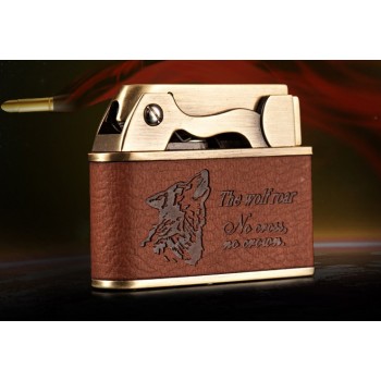 Men's retro series copper kerosene lighter