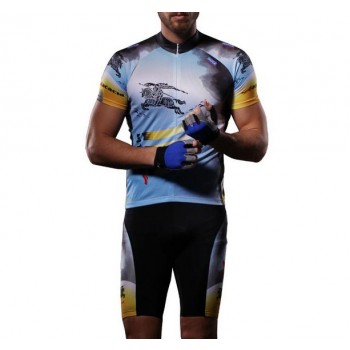 Men's short-sleeved cycling clothing kit