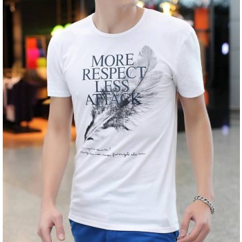 Men's short sleeve crew neck t-shirt