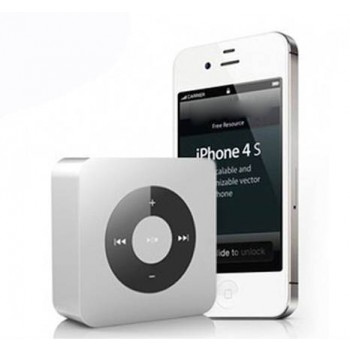 Metal Bluetooth mini speaker for iphone 4 / 4S / 5 / 5S / 5C ipad