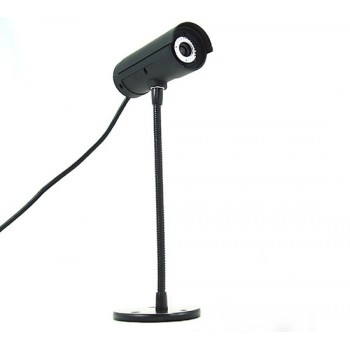 Metal PC HD camera HD webcam with LED