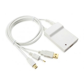 mini Displayport to HDMI cable / mini dp to HDMI with USB + channel audio 5.1