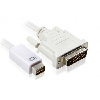 MINI DVI to DVI cable / mini DVI to DVI cable / 1.8 m