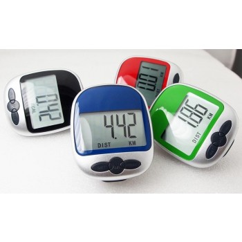Minimalist big screen pedometer