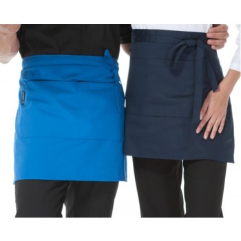 Minimalist solid color short aprons