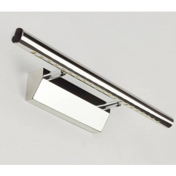 Minimalist Stainless steel LED mirror front lights