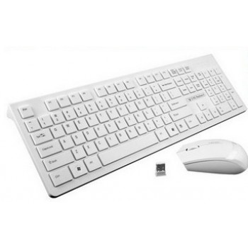 Minimalist ultrathin wireless keyboard and mouse set