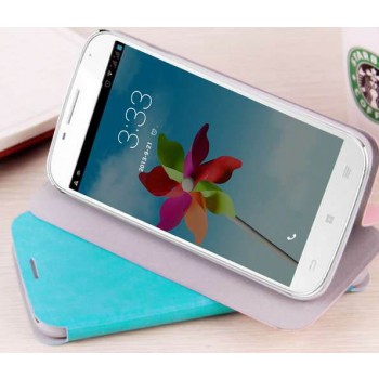 Mobile phone leather case for ZTE Q701C