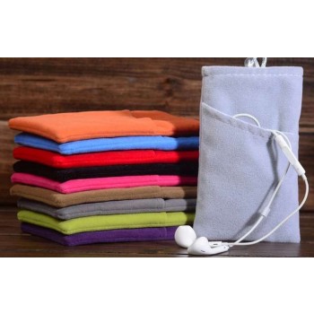 mobile phone velvet bag