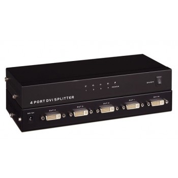 MT-DV4H 4 Port DVI Splitter