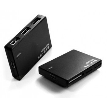 Multi-Card Reader and USB HUB splitter