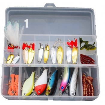 Multi-standard fishing lure set + box