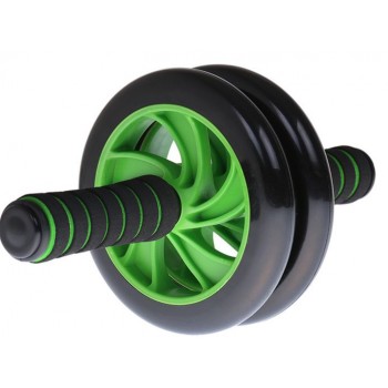 Muted abdominal training wheel
