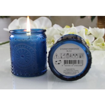 Natural aromatherapy glass cup candles