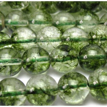 Natural crystal add color beads chain 