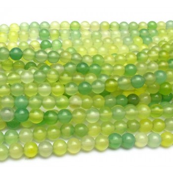 Natural crystal beads chain